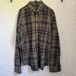 Abercrombie & Fitch Men's Plaid Button-Down Shirt | Size L